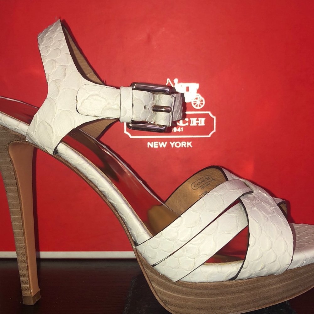 Coach stilettos - brand new!
